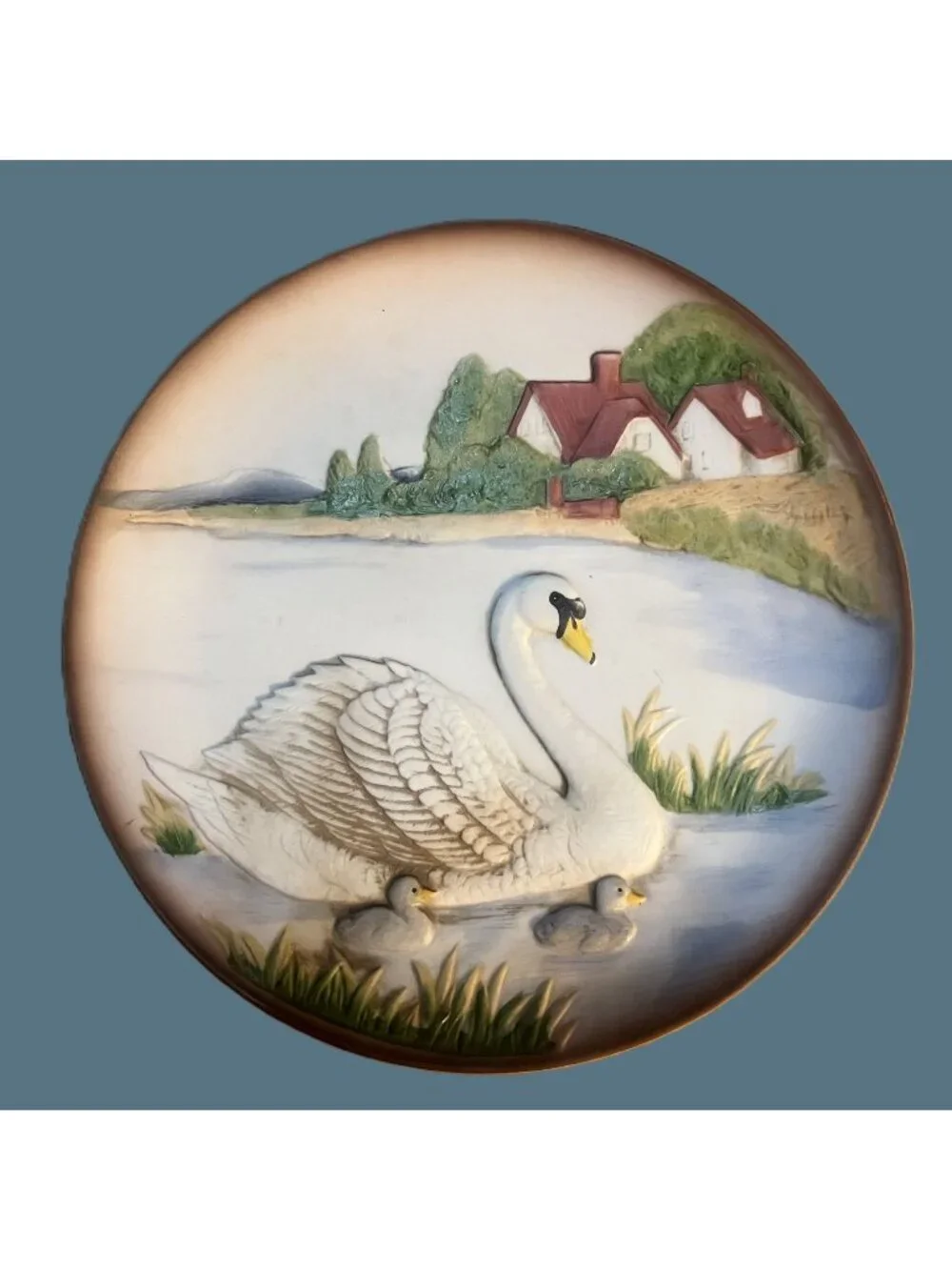 Homco Swan Lake 8